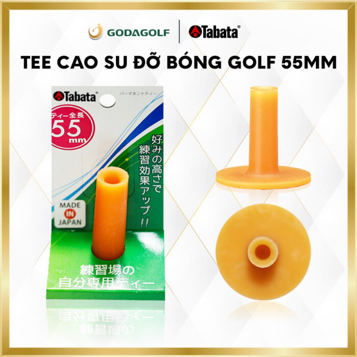 Tee cao su Tabata 55mm