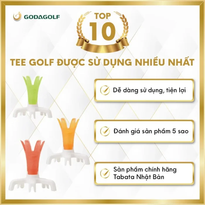 Tee golf bạch tuộc Tabata